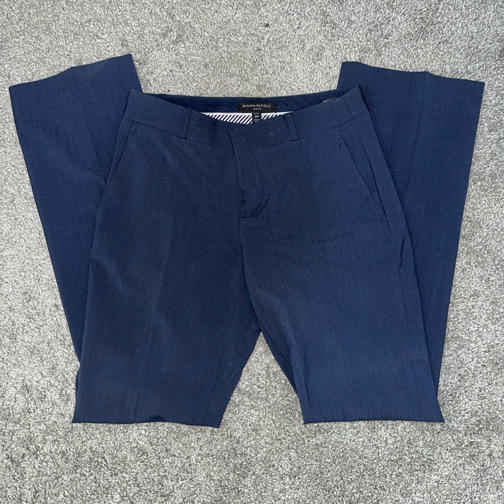 Banana Republic Women’s Logan Navy Pants